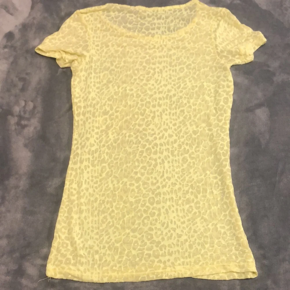 Sheer Animal Print Top - Picture 4 of 4